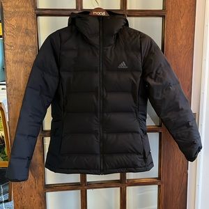 Adidas Helionic hooded down jacket